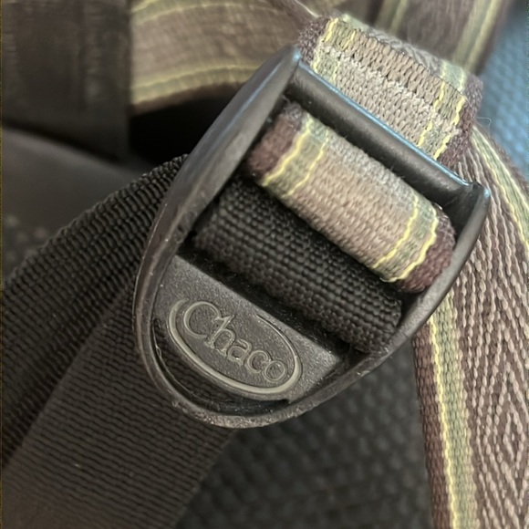 Chaco Classic Z/1 Sandals Men SZ 8 Black Green Vibram Sport Adjustable Open Toe - Picture 15 of 15